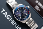 Tag Heuer Watch Aquaracer Henrik Lundqvist Blue Dial 43mm