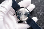 Tag Heuer Aquaracer Watch Mother Of Pearl Dial Leather Strap 35mm