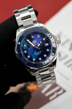 Tag Heuer Watch WAY131L.BA0748 Mother Of Pearl Dial Blue 43mm
