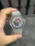 Hublot Watch Takashi Murakami Sapphire Rubber Strap 42mm