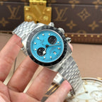 Tudor Black Bay Chronograph  Watch Tiffany Dial Metal Wire 41mm