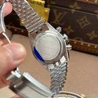 Tudor Black Bay Chronograph Watch Blue Dial Metal Wire 41mm