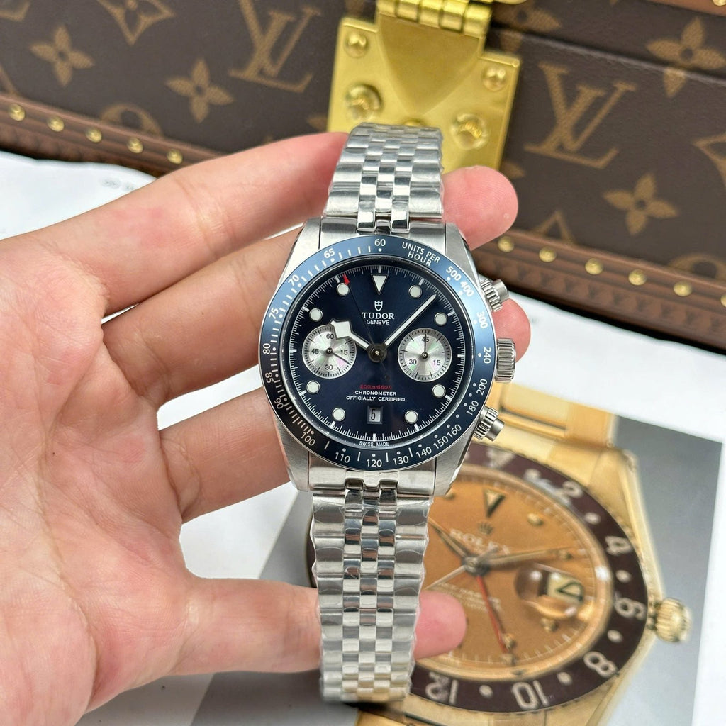 Tudor Black Bay Chronograph  Watch Blue Dial 41mm