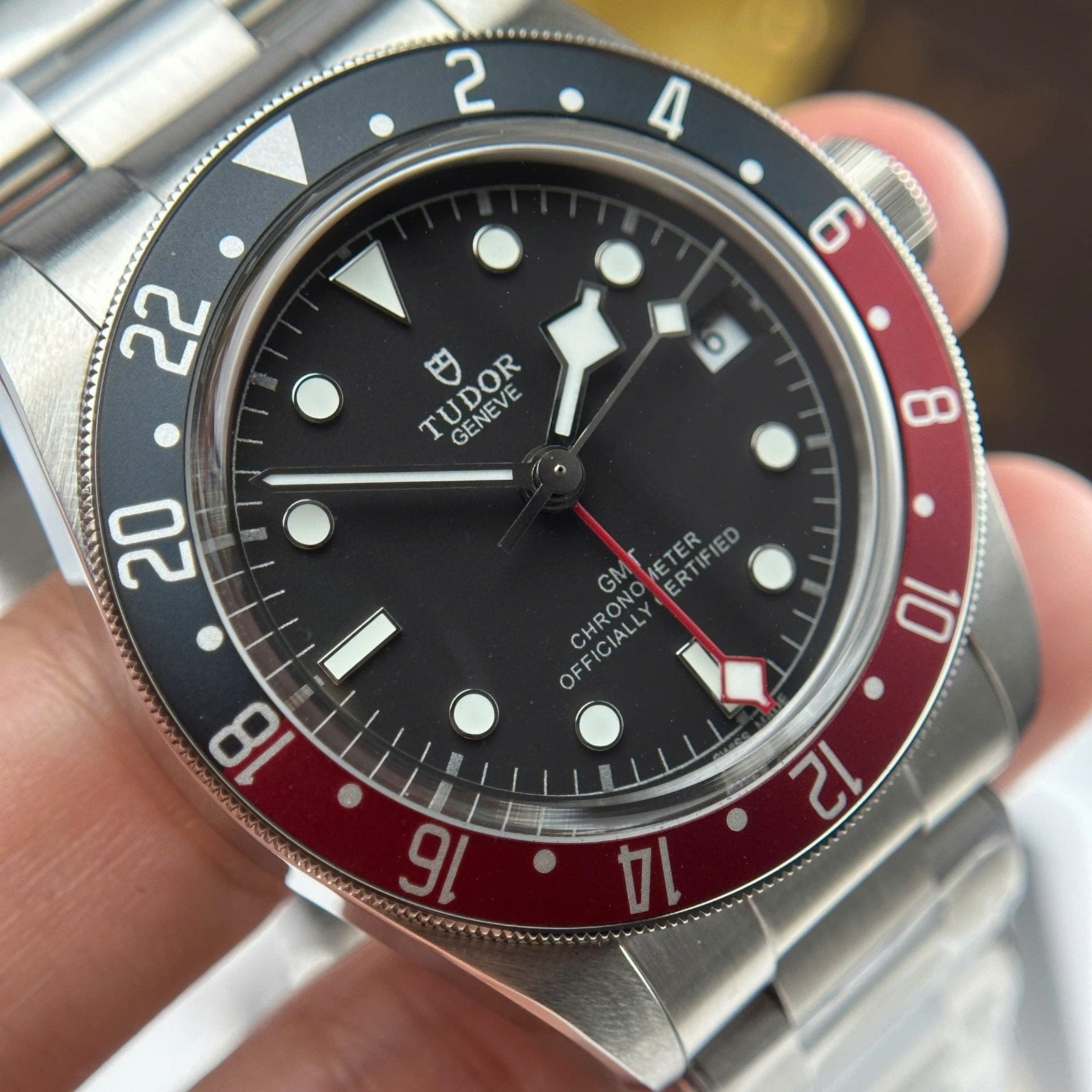 Tudor Black Bay GMT M79830RB Watch 41mm