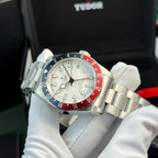 Tudor Black Bay GMT White Dial 11 Watch 41mm