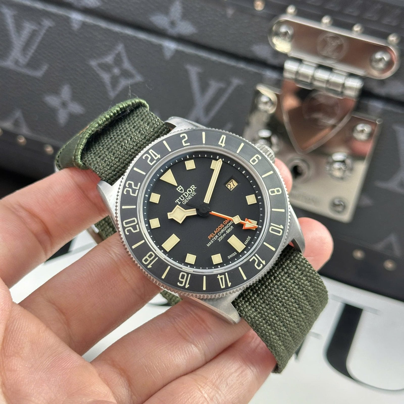 Tudor Pelagos FXD GMT  Watch Dial Black Automatic Movement 42mm