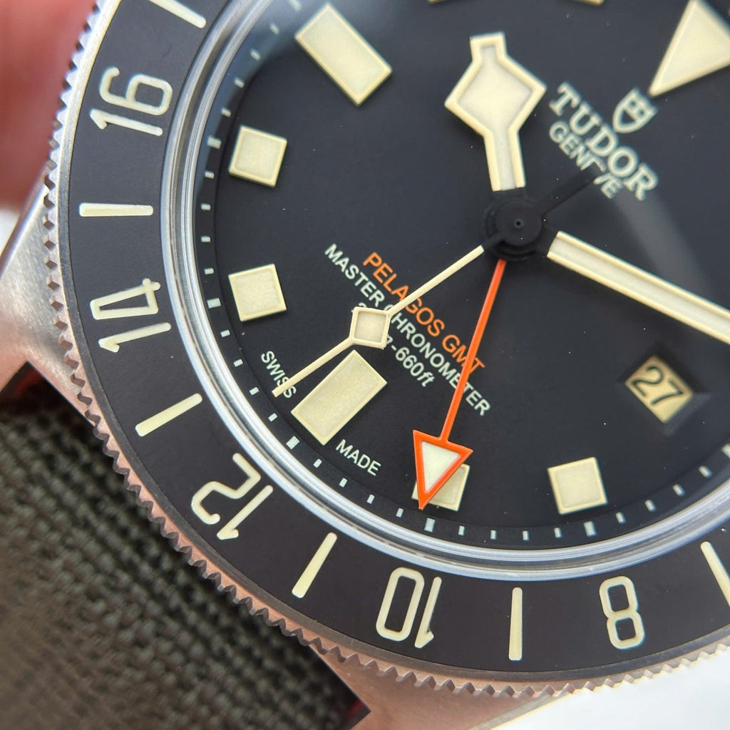 Tudor Pelagos FXD GMT  Watch Dial Black Automatic Movement 42mm