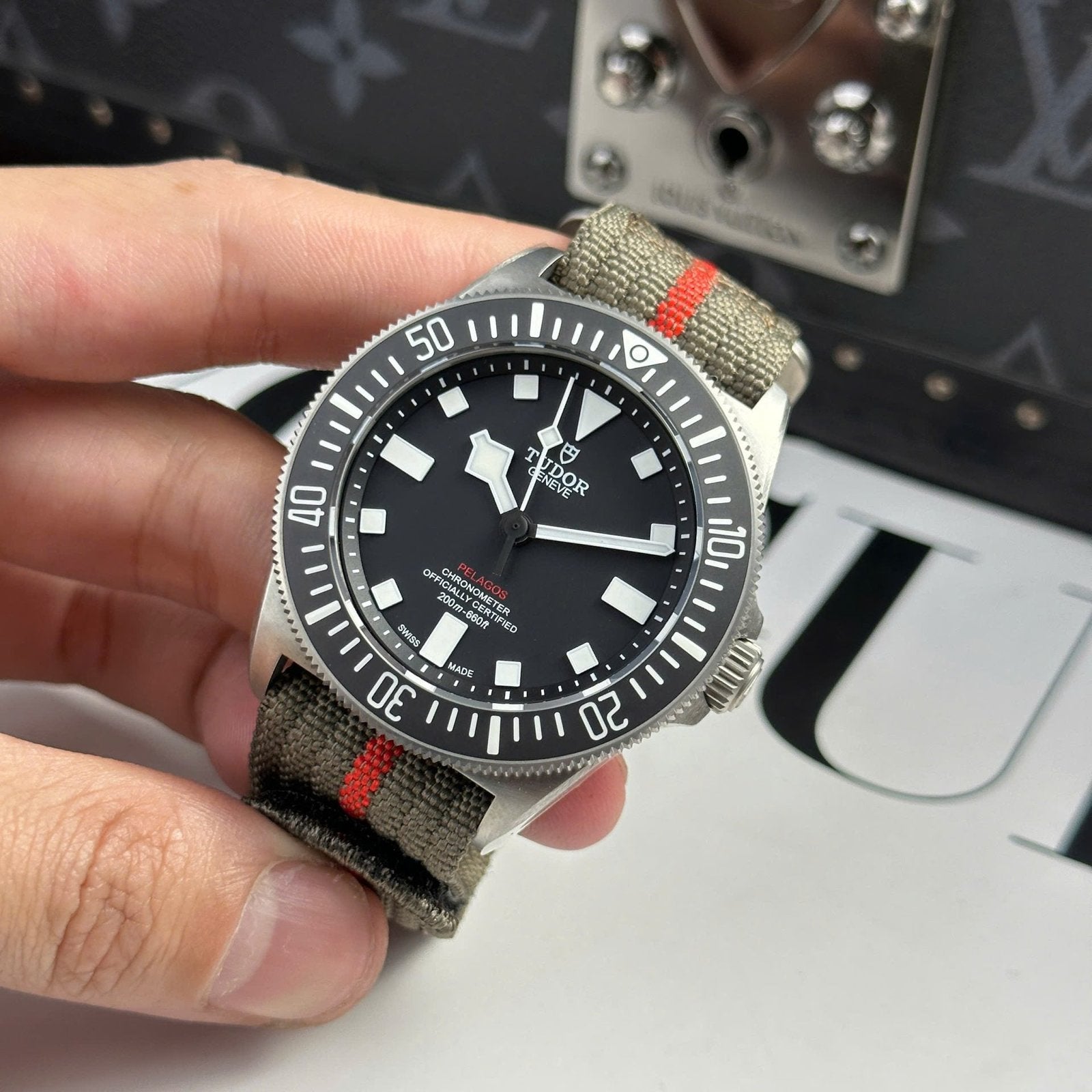 Tudor Pelagos FXD  Watch Dial Black Automatic Movement 42mm