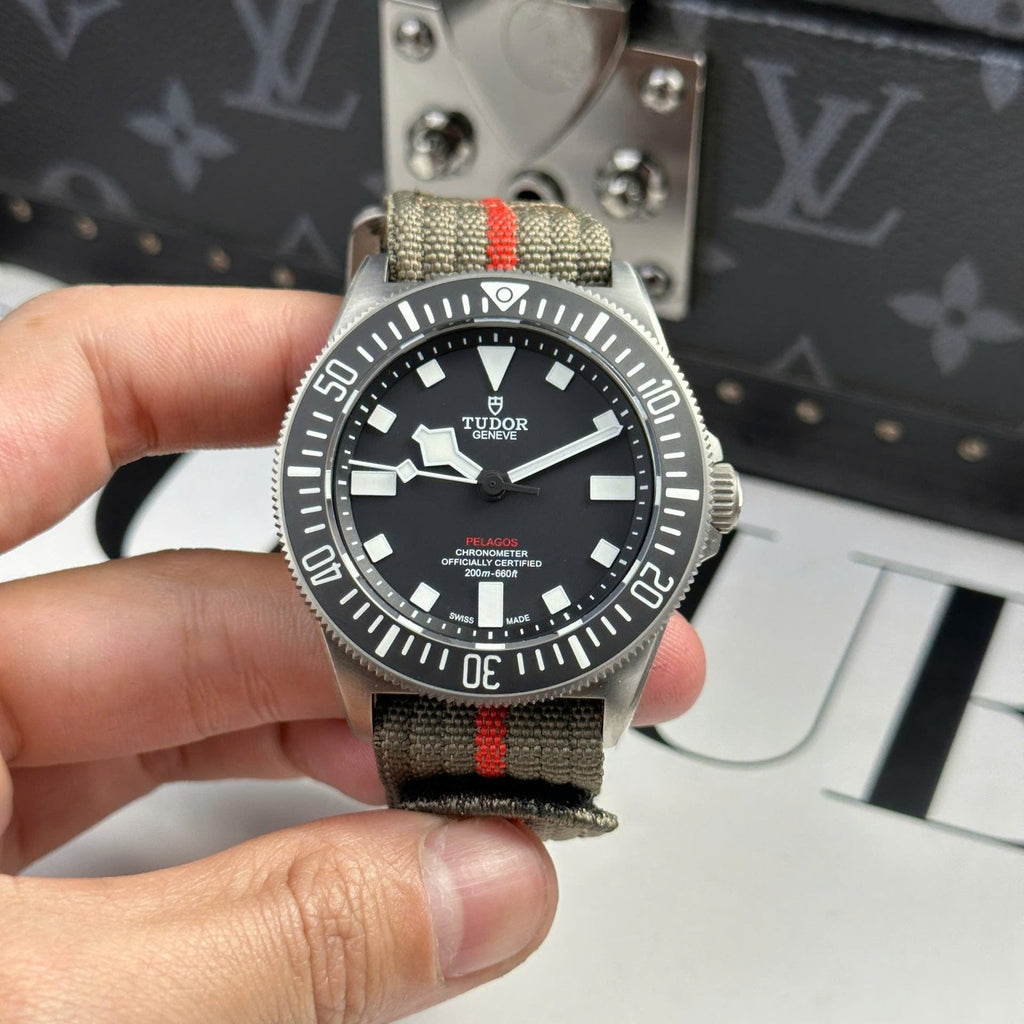 Tudor Pelagos FXD  Watch Dial Black Automatic Movement 42mm