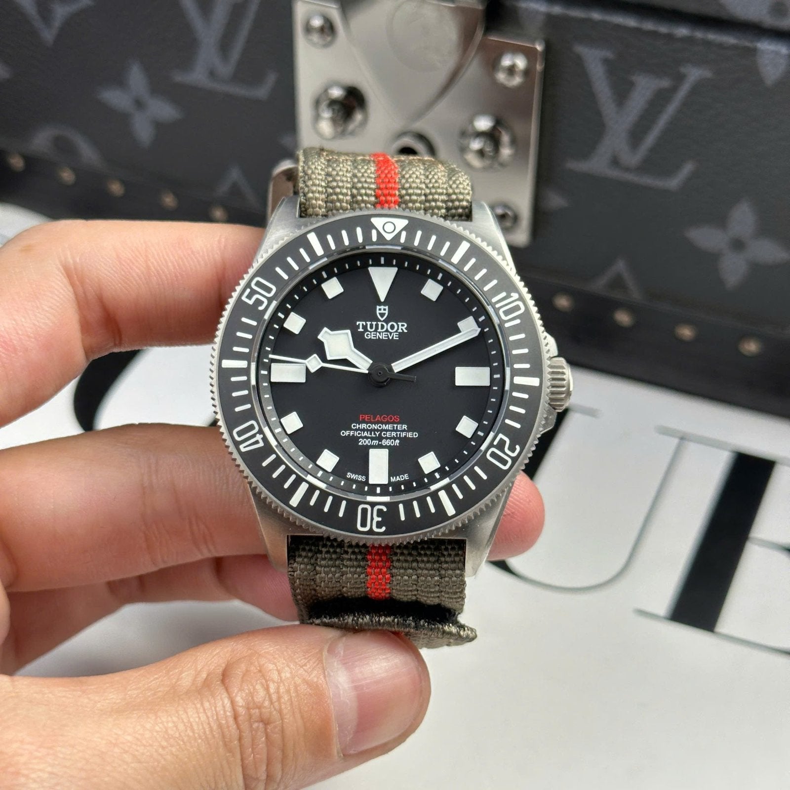 Tudor Pelagos FXD  Watch Dial Black Automatic Movement 42mm
