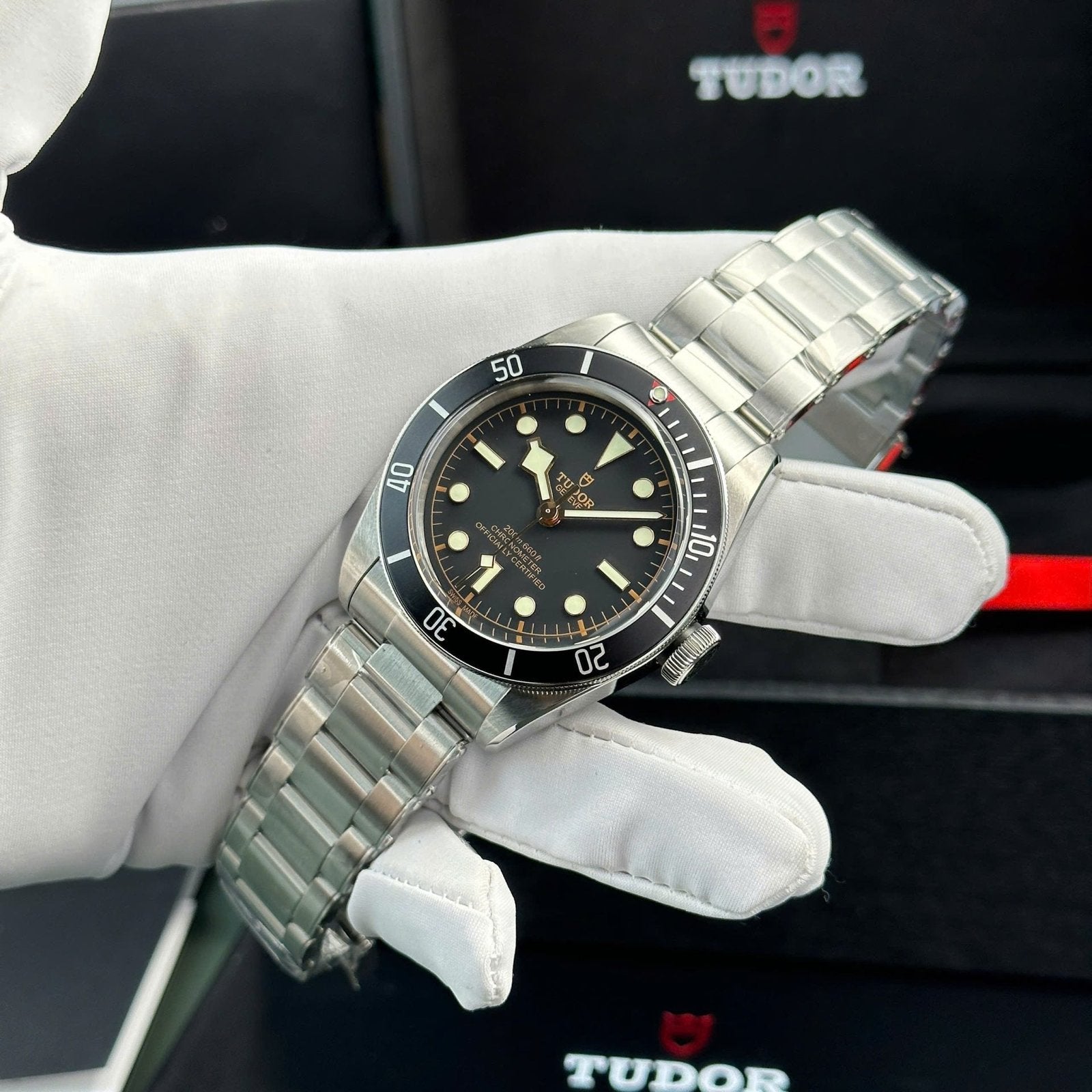 Tudor Heritage Black Bay Watch Black Dial 41mm