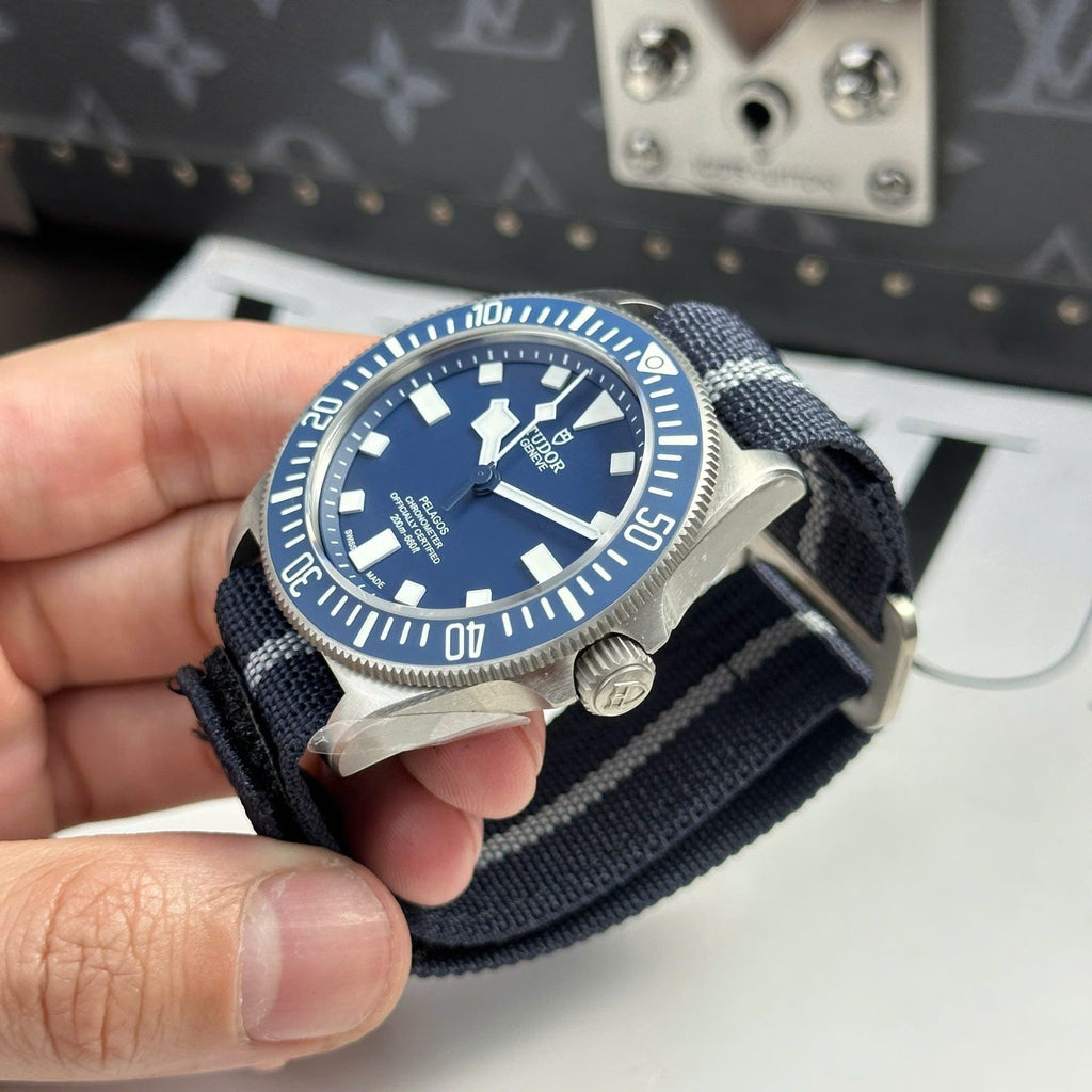 Tudor Pelagos FXD  Watch Dial Blue Automatic Movement 42mm