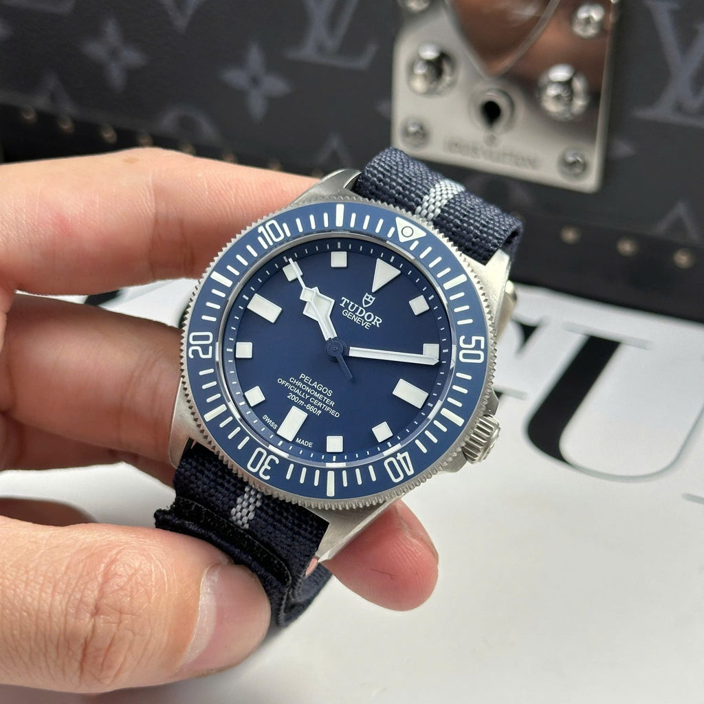 Tudor Pelagos FXD  Watch Dial Blue Automatic Movement 42mm