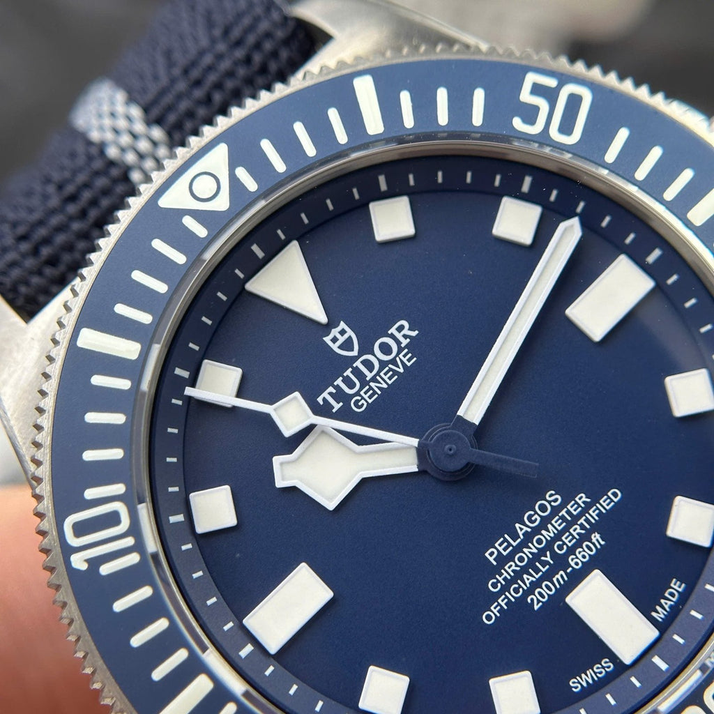 Tudor Pelagos FXD  Watch Dial Blue Automatic Movement 42mm