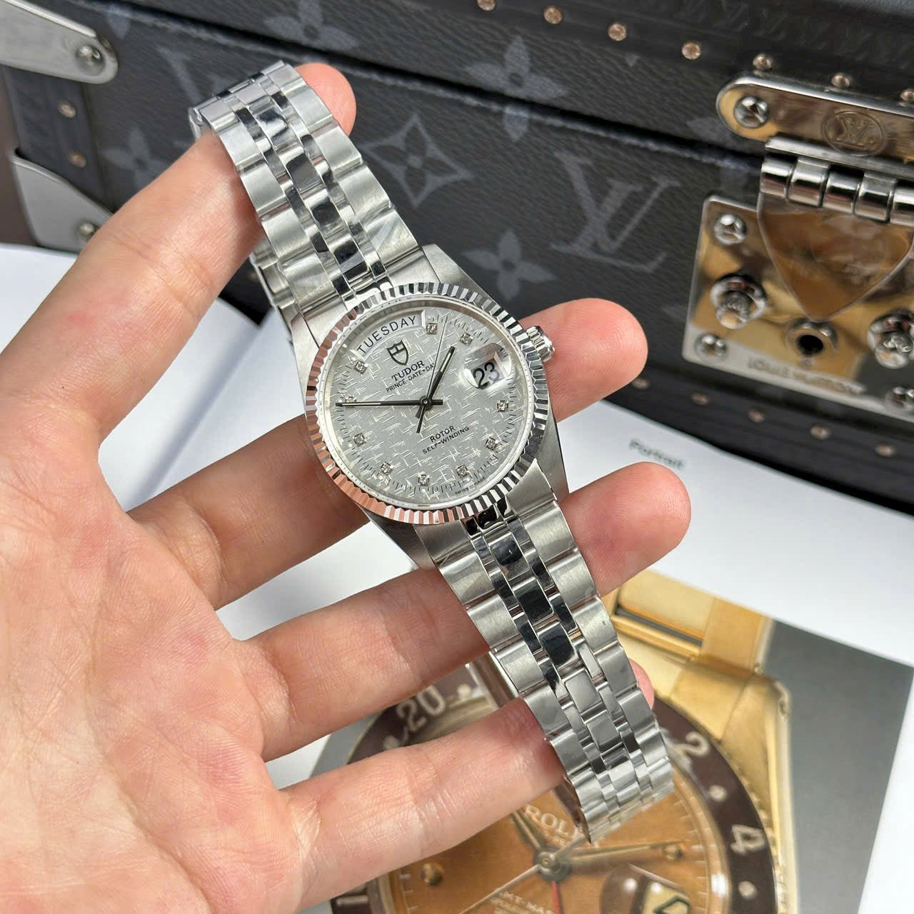 Tudor Prince Day-Date Ref 76214  Watch Automatic Movement 36mm