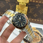 Tudor Watch Black Bay GMT S&amp;G M79833MN Black Dial Metal Strap 41mm