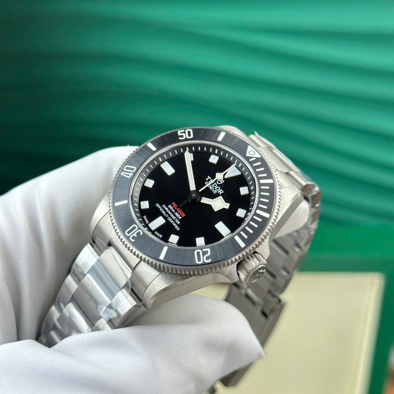 Tudor Watch Pelagos Titanium M25407N Black Dial 39mm