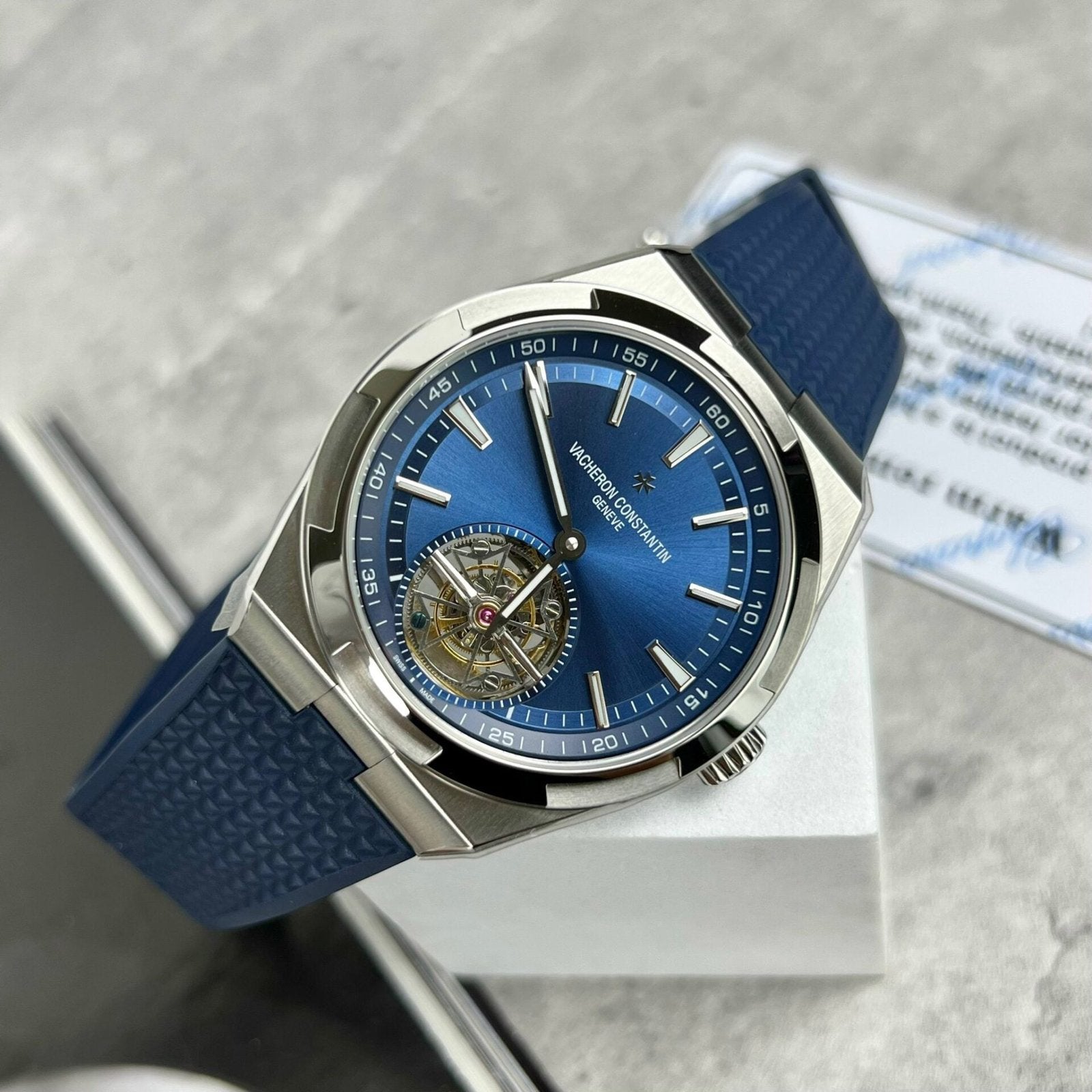 Vacheron Constantin 6000V Watch Blue 42.5mm