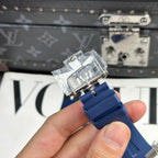 Vacheron Constantin Watch Overseas Dual Time 47450 Blue 42mm