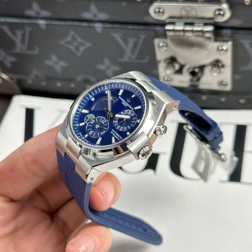 Vacheron Constantin Watch Overseas Dual Time 47450 Blue 42mm