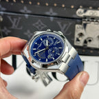 Vacheron Constantin Watch Overseas Dual Time 47450 Blue 42mm