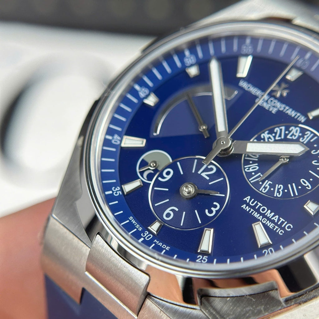 Vacheron Constantin Watch Overseas Dual Time 47450 Blue 42mm