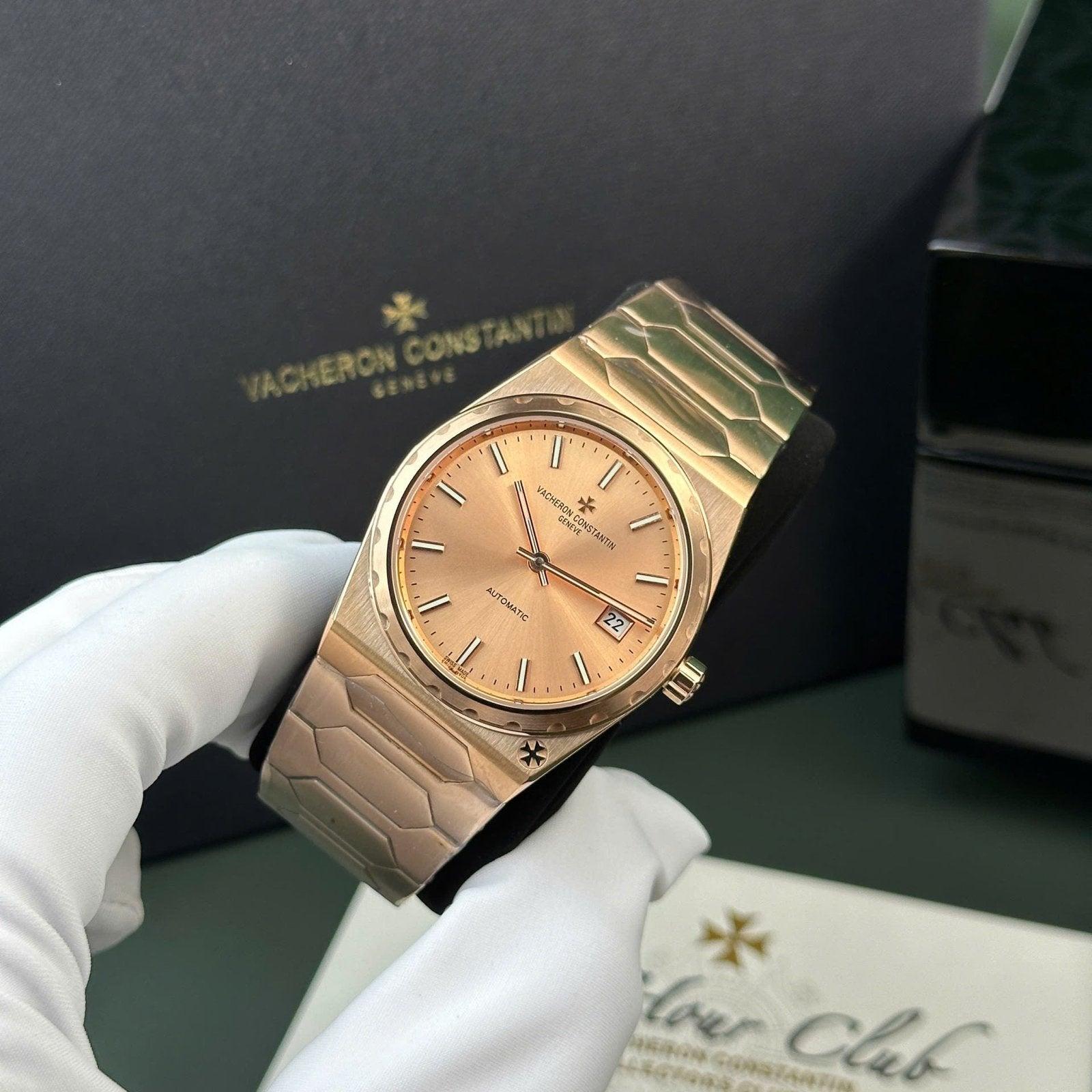 Vacheron Constantin Historiques 222 Watch Rose Gold 37mm