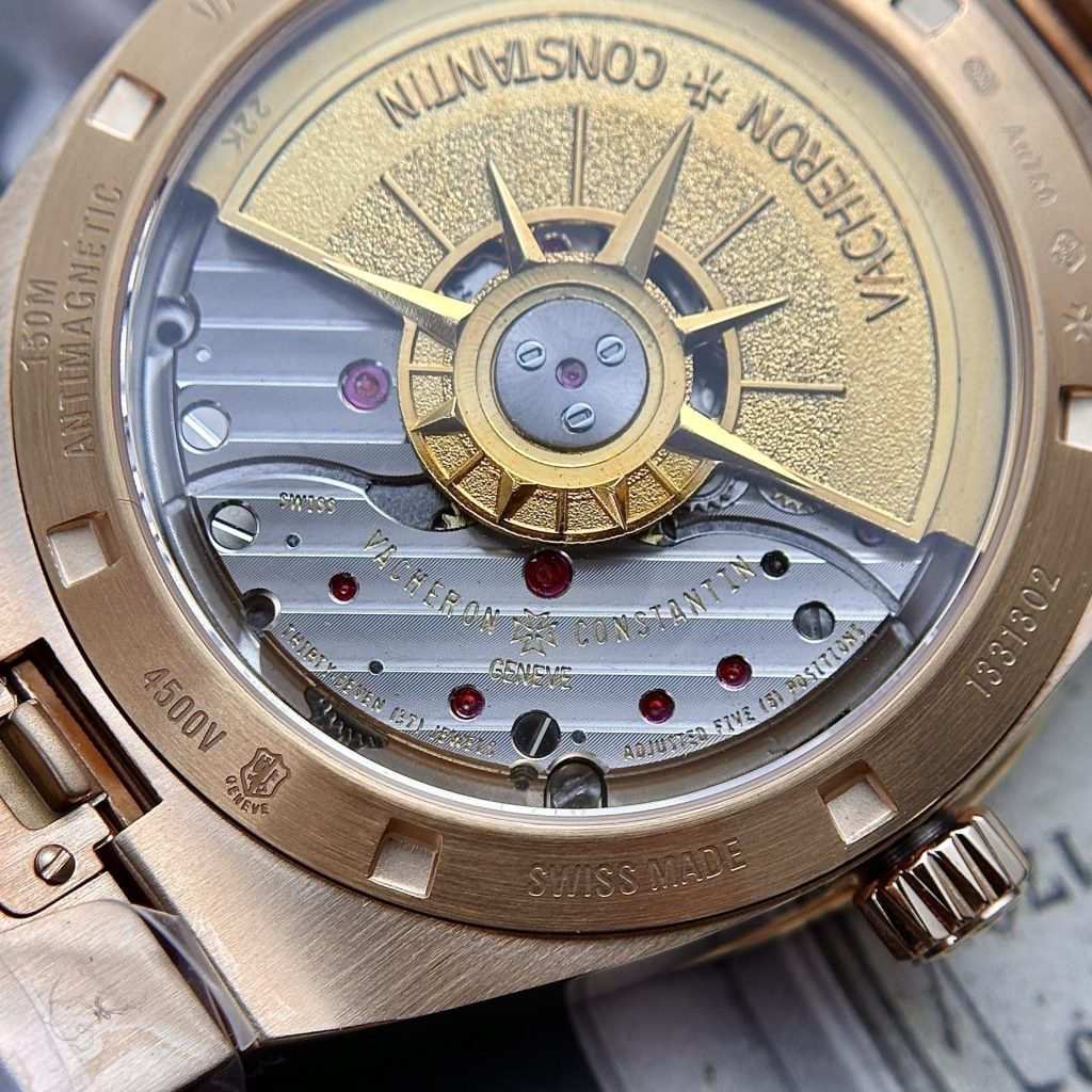 Vacheron Constantin Watch Overseas 4500V Rose Gold Blue Dial 41mm