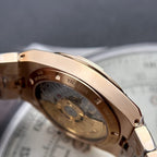 Vacheron Constantin Watch Overseas 4500V Rose Gold Blue Dial 41mm