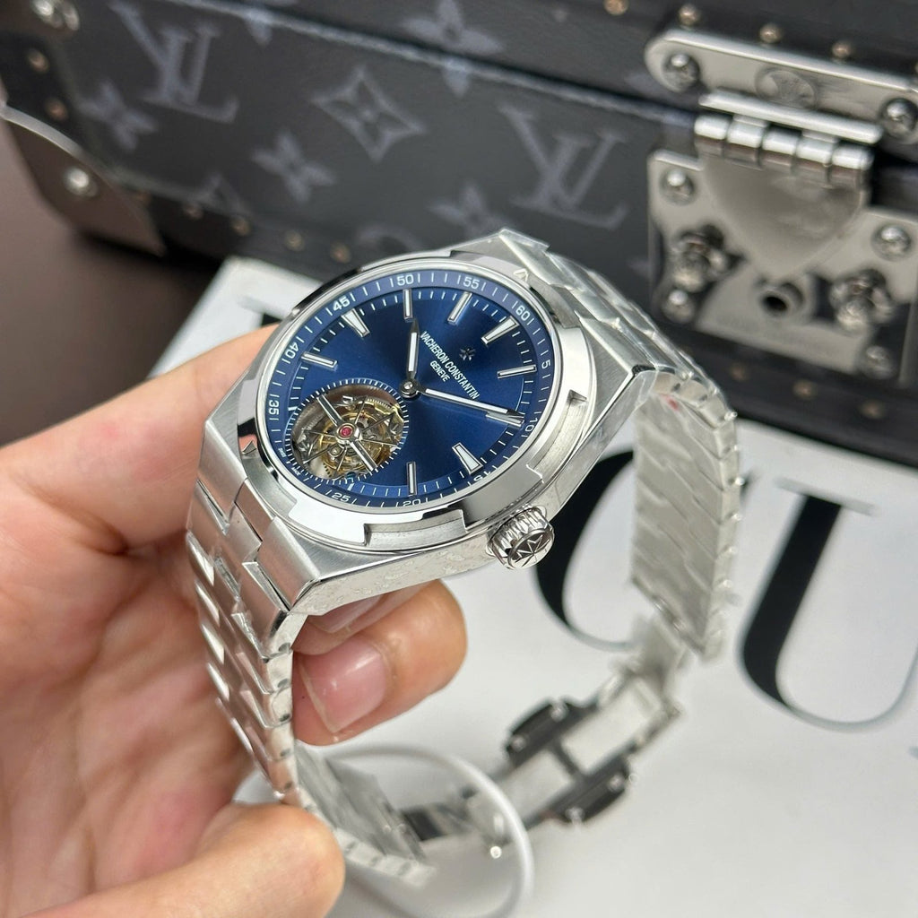 Vacheron Constantin 6000V Tourbillon Watch Blue Dial 42.5mm