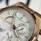 Vacheron Constantin Watch Overseas Dual Time 47450 White Dial 42mm