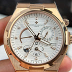 Vacheron Constantin Watch Overseas Dual Time 47450 White Dial 42mm