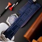 Vacheron Constantin Overseas Dual Time 7900V Watch Blue Dial 41mm