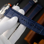 Vacheron Constantin Overseas Dual Time 7900V Watch Blue Dial 41mm