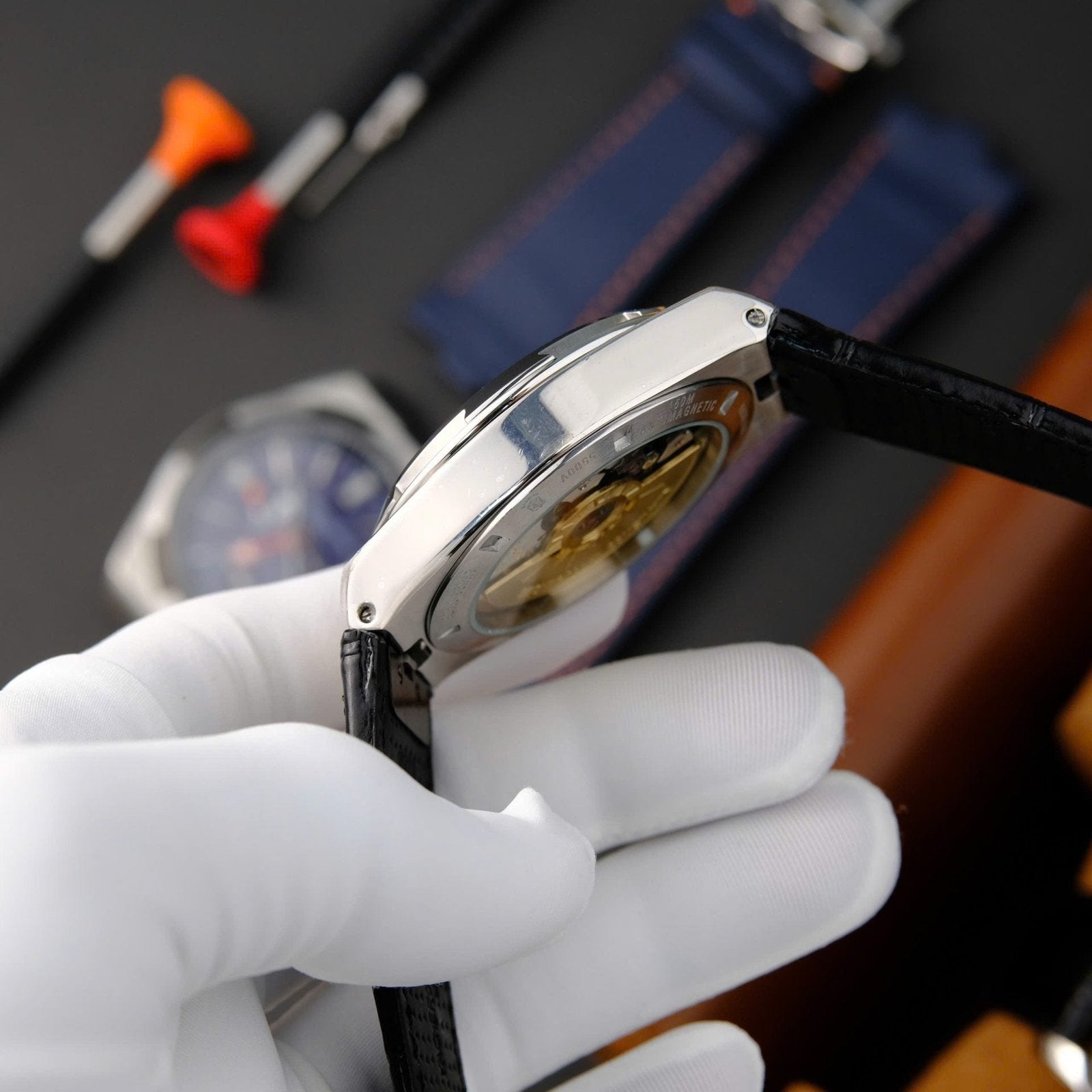 Vacheron Constantin Overseas Dual Time 7900V Watch Black Dial 41mm