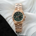 Vacheron Constantin Dual Time 7920V Watch Dial Green 41mm