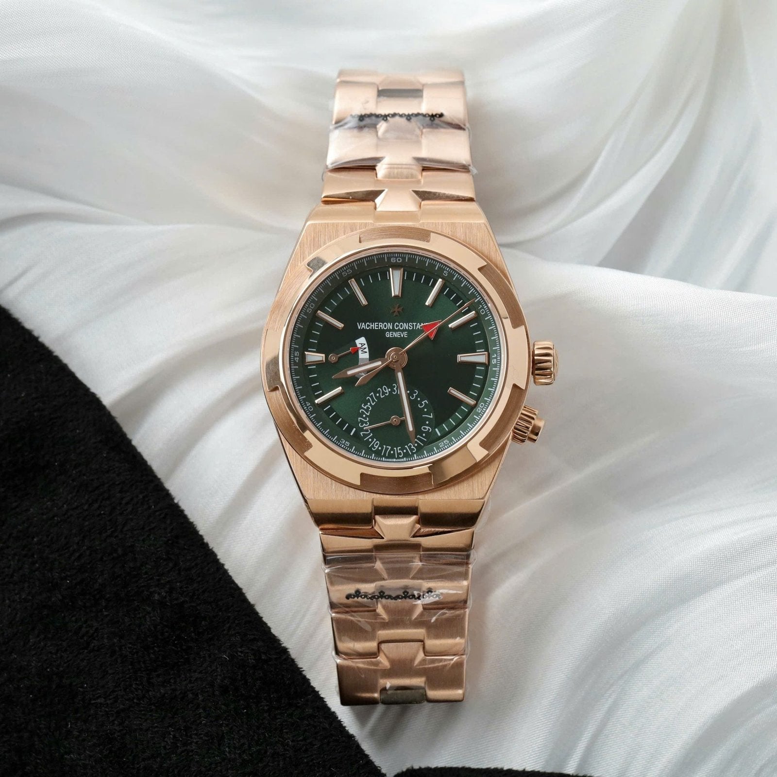 Vacheron Constantin Dual Time 7920V Watch Dial Green 41mm