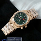 Vacheron Constantin Dual Time 7920V Watch Dial Green 41mm