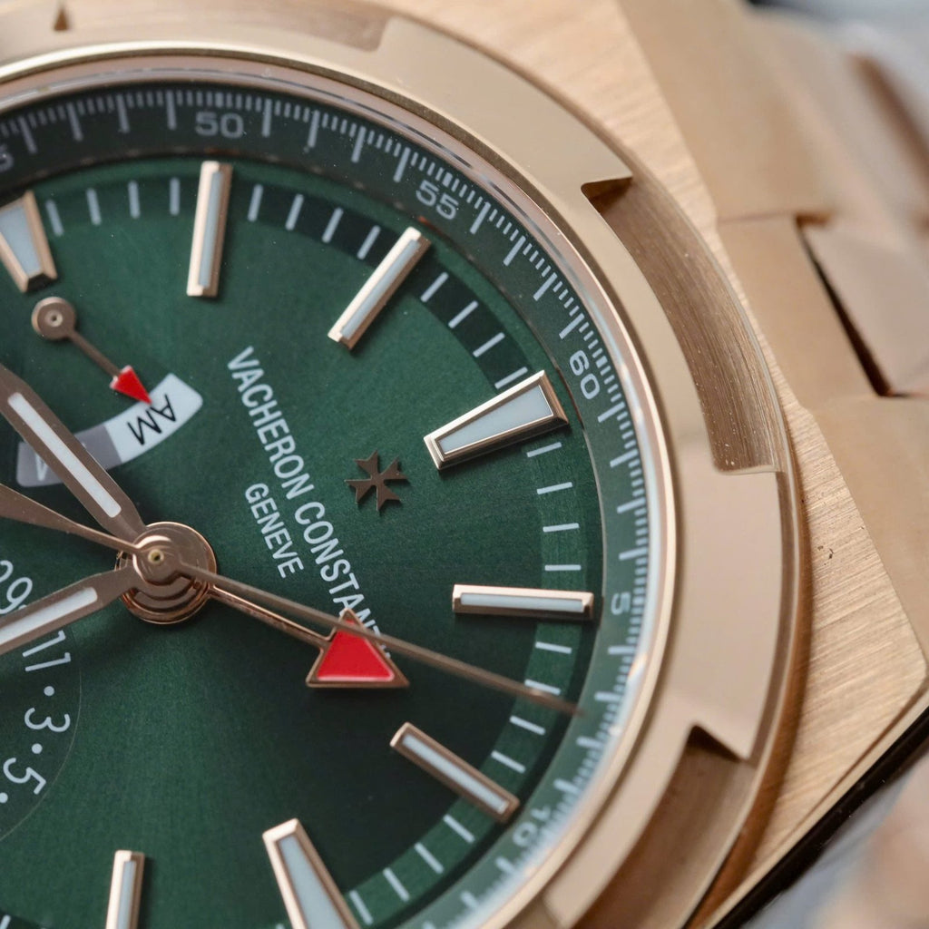 Vacheron Constantin Dual Time 7920V Watch Dial Green 41mm