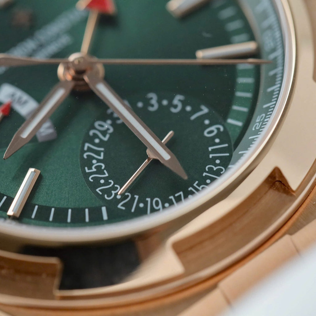 Vacheron Constantin Dual Time 7920V Watch Dial Green 41mm