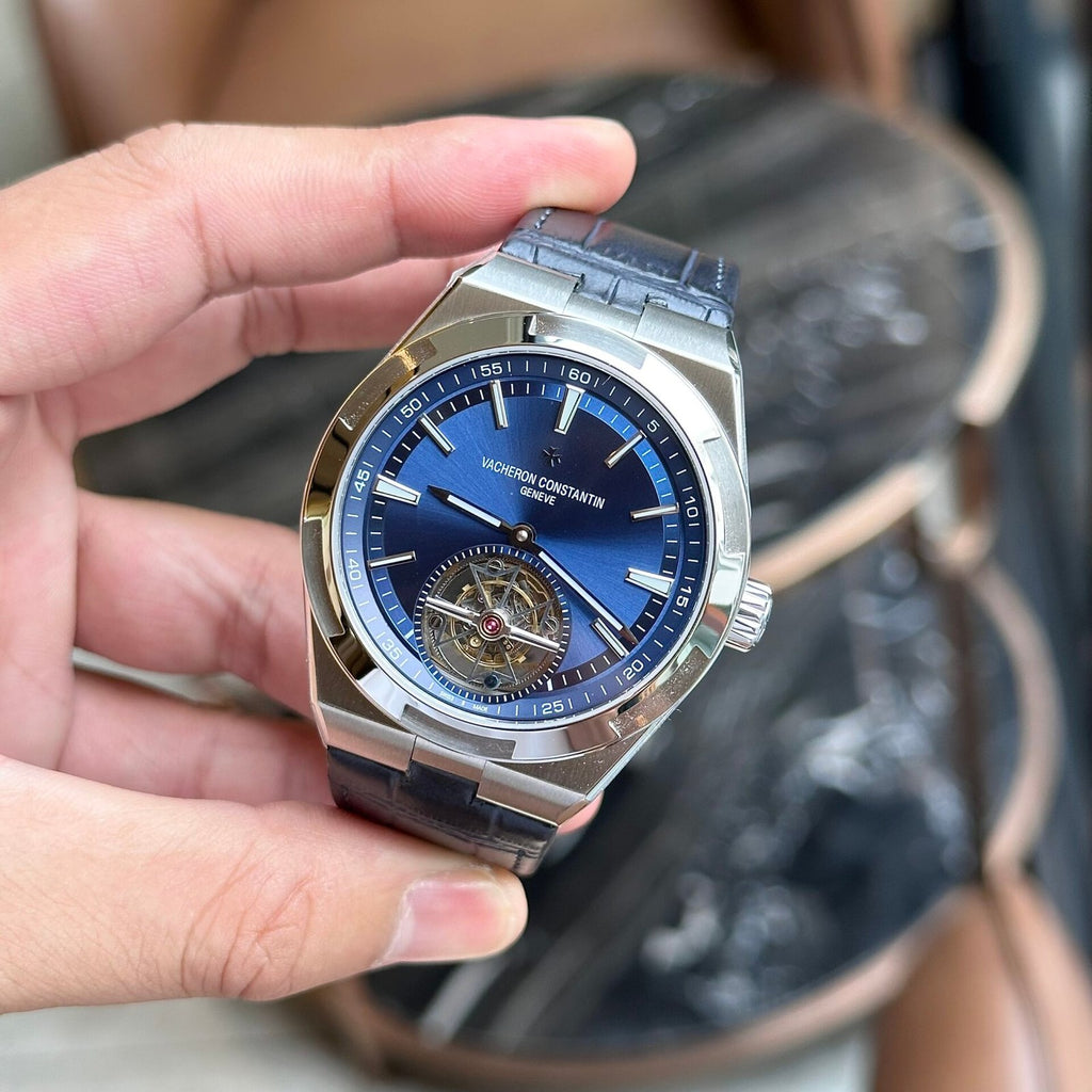 Vacheron Constantin Overseas 6000V Tourbillon Blue Watch 42.5mm