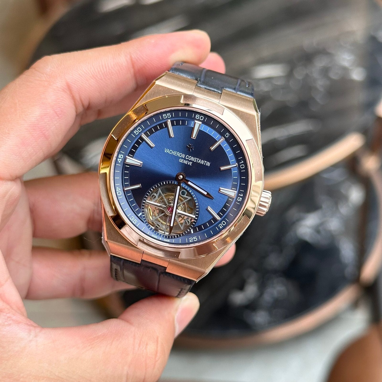 Vacheron Constantin Overseas 6000V Tourbillon Rose Gold 11 Watch 42.5mm