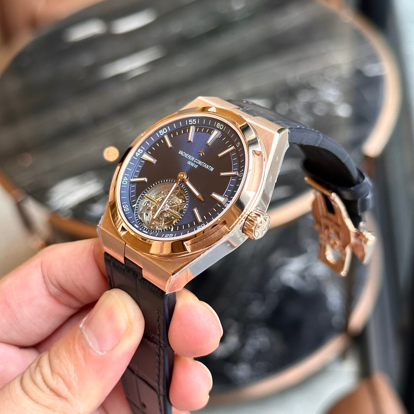 Vacheron Constantin Overseas 6000V Tourbillon Rose Gold 11 Watch 42.5mm