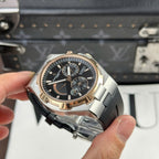 Vacheron Constantin Watch Overseas Dual Time 47450 Demi Rose Gold 42mm