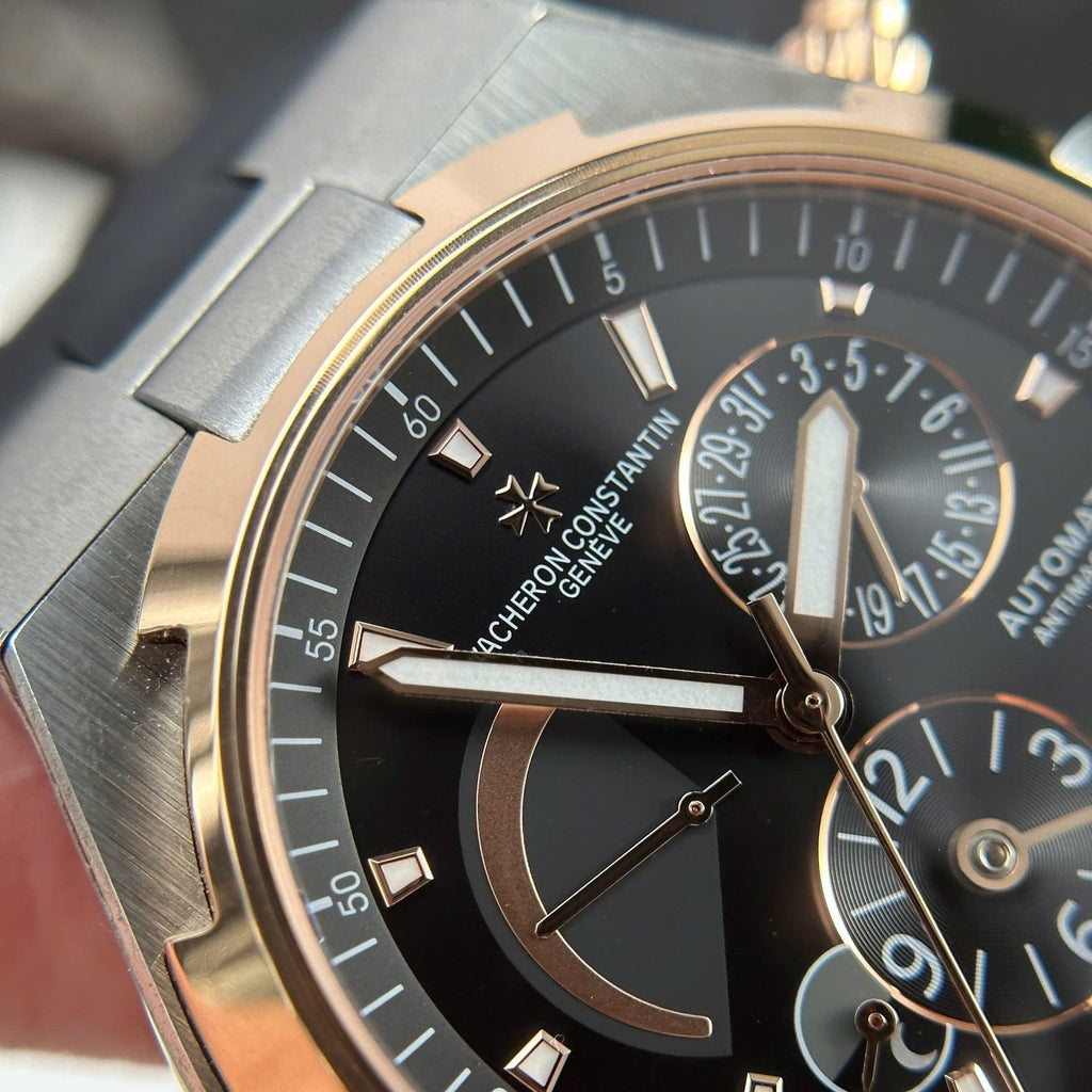 Vacheron Constantin Watch Overseas Dual Time 47450 Demi Rose Gold 42mm