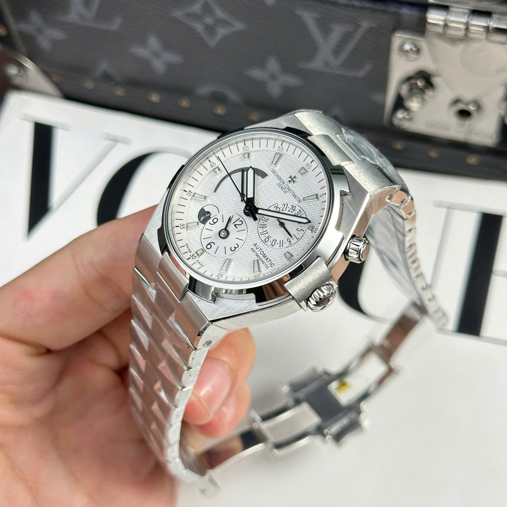 Vacheron Constantin Watch Overseas Dual Time 47450 White 42mm