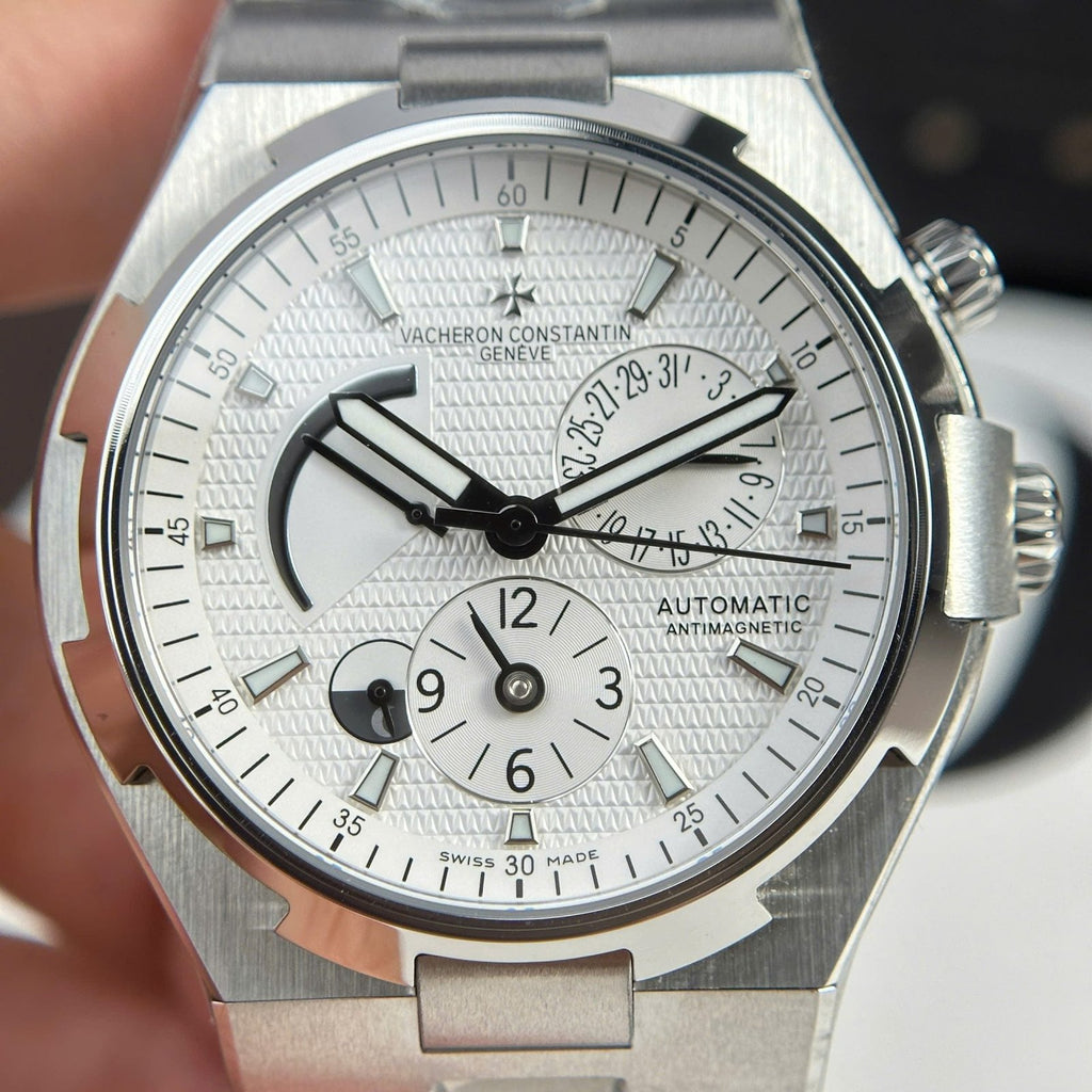 Vacheron Constantin Watch Overseas Dual Time 47450 White 42mm
