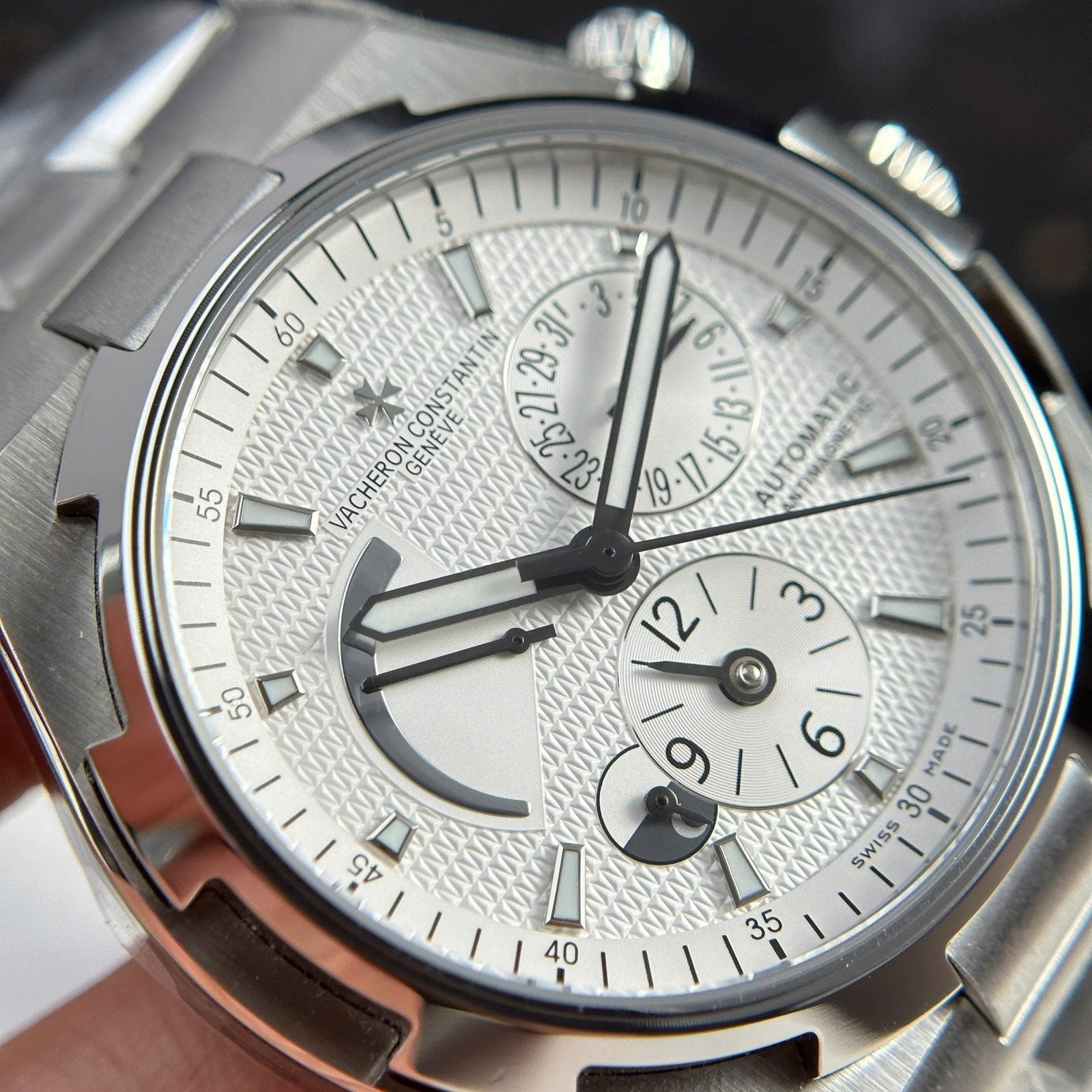Vacheron Constantin Watch Overseas Dual Time 47450 White 42mm