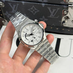 Vacheron Constantin Watch Overseas Dual Time 47450 White 42mm