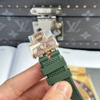 Vacheron Constantin Watch 4500V Green Dial Rubber Strap 41mm
